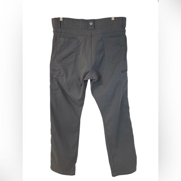 Men’s Gray Wrangler Flex Waist Cargo Pants Size 38 - Picture 2 of 5